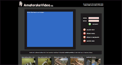 Desktop Screenshot of amaterskevideo.cz