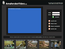 Tablet Screenshot of amaterskevideo.cz